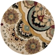 Safavieh Soho Round Rug in Ivory / Multi