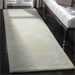 Safavieh Soho Runner Rug in Blue / Beige