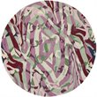 Safavieh Soho Round Rug in Rose / Multi