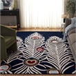 Safavieh Soho Square Rug in Blue / Ivory