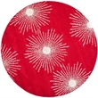 Safavieh Soho Round Rug in Red / Ivory