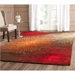 Safavieh Soho Round Rug in Red / Ivory