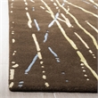 Safavieh Soho Square Rug in White / Black