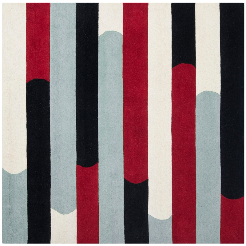 Safavieh Soho Square Rug in Ivory / Multi