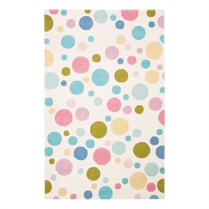 Safavieh Soho 8'-3&quot x 11'-0&quot Wool Hand Tufted Rug in Ivory / Multi-Color