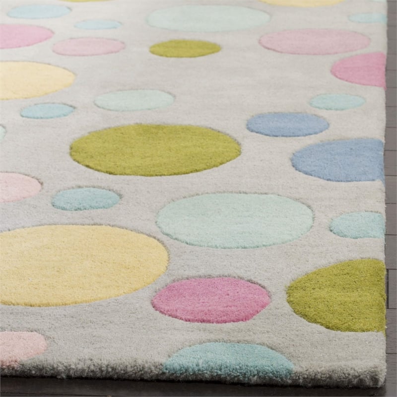 Safavieh Soho Square Rug in Grey / Multi