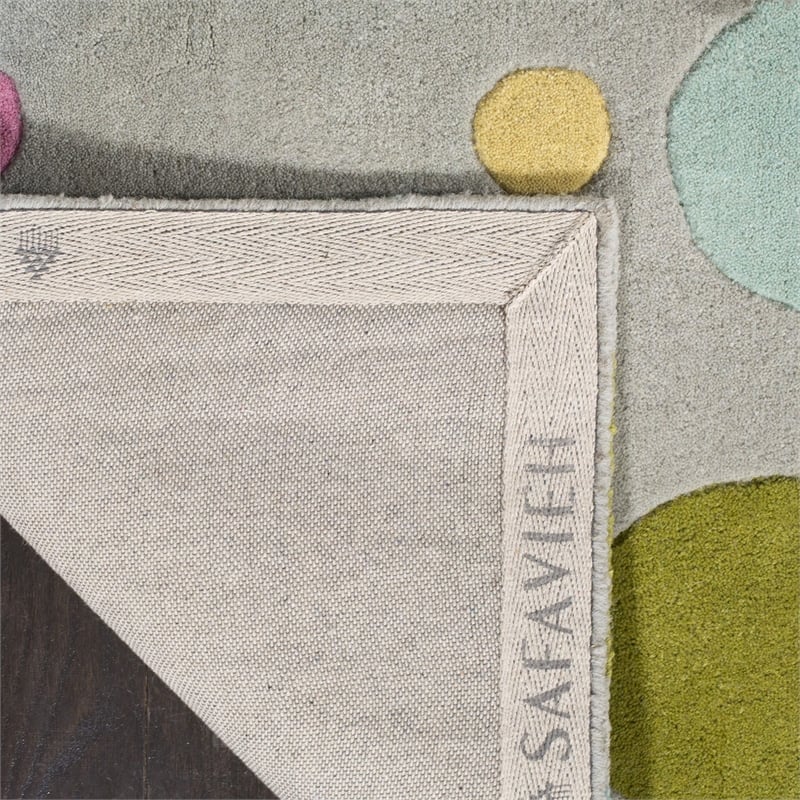 Safavieh Soho Square Rug in Grey / Multi