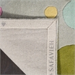 Safavieh Soho Square Rug in Grey / Multi