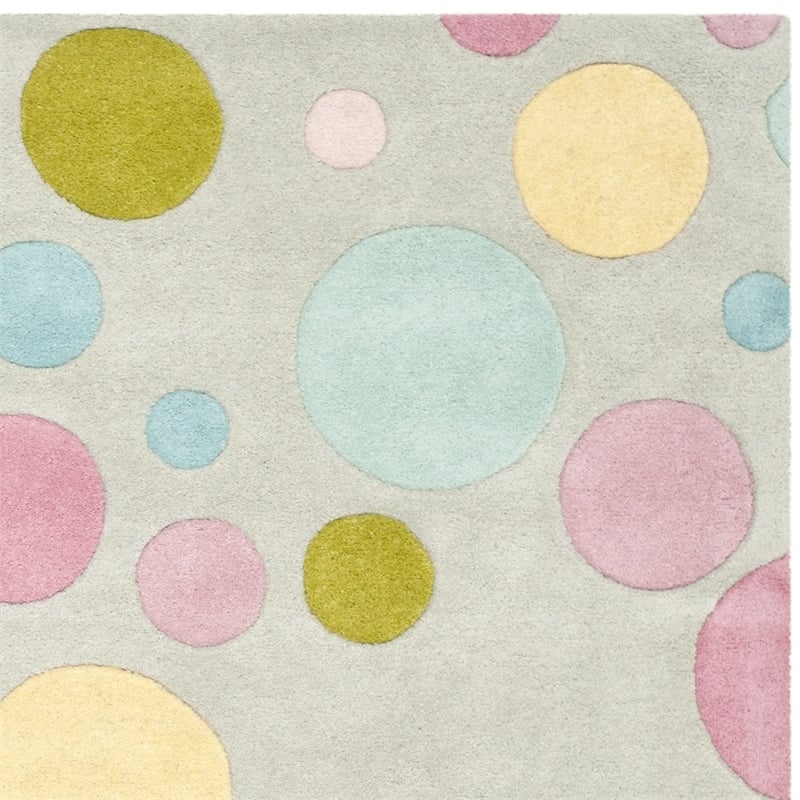Safavieh Soho Square Rug in Grey / Multi