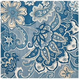 Safavieh Soho Square Rug in Blue / Multi
