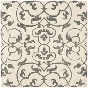 Safavieh Soho Square Rug in Ivory / Grey