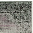 Safavieh Vintage 6' X 6' Square Polyester Power Loomed Rug In Light Blue