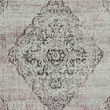 Safavieh Vintage 6' X 6' Square Polyester Power Loomed Rug In Light Blue