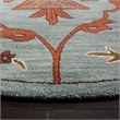 Safavieh Wyndham Round Rug in Blue / Rust