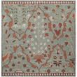 Safavieh Wyndham Square Rug in Blue / Rust