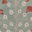Safavieh Wyndham Square Rug in Blue / Rust