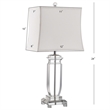 Safavieh Olympia Crystal Table Lamp (Set Of 2) in Clear and Silver