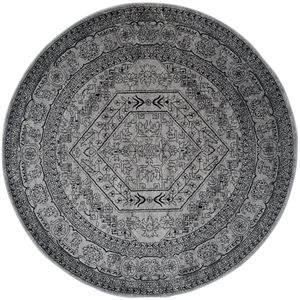 Safavieh Adirondack Silver Area Rug - Round 8'