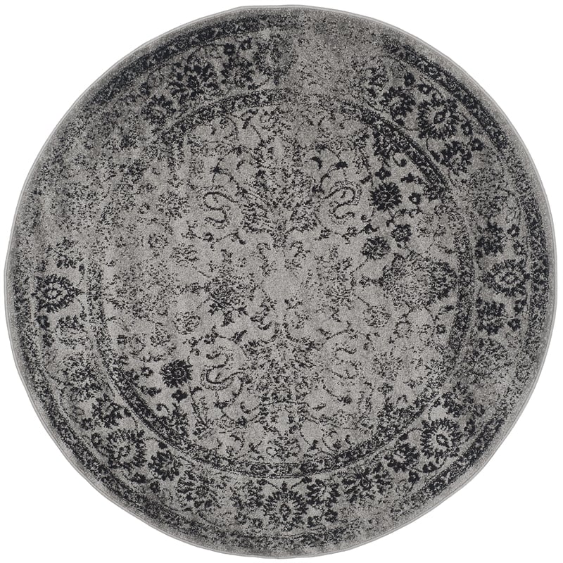 Safavieh Adirondack Grey Area Rug - Round 4'
