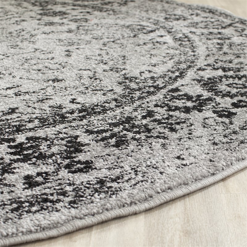 Safavieh Adirondack Grey Area Rug - Round 4'