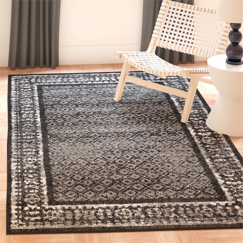 Safavieh Adirondack Black Area Rug - 4' x 6'