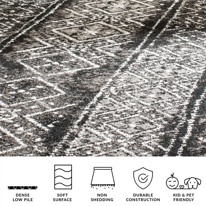 Safavieh Adirondack Black Area Rug - 2'6