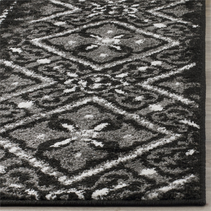 Safavieh Adirondack Black Area Rug - 6' x 9'