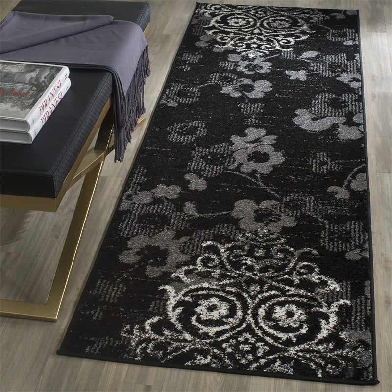 Safavieh Adirondack Black Area Rug - Runner 2'6