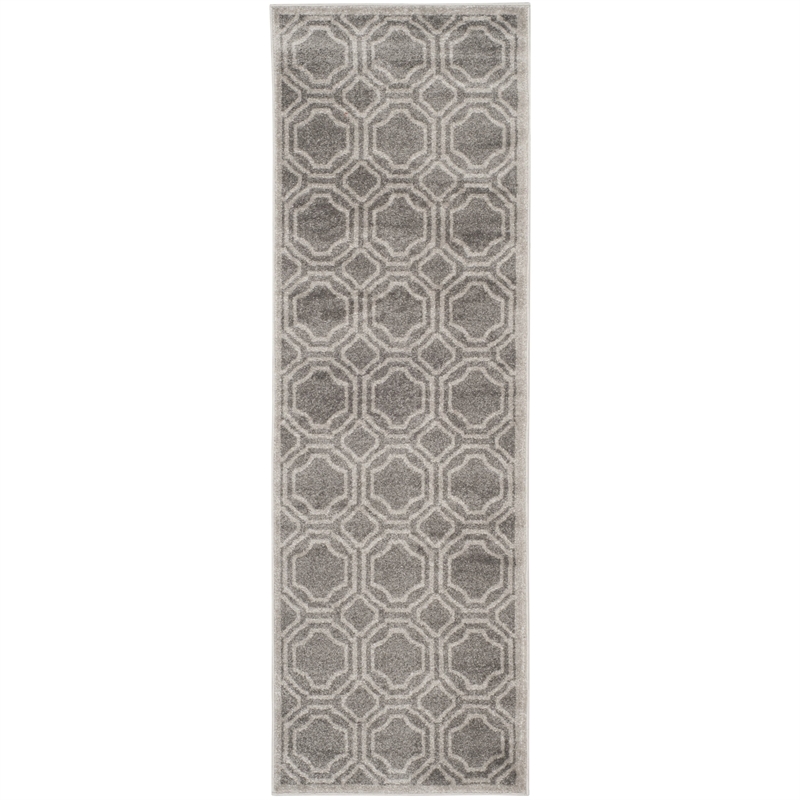Safavieh Amherst Grey Indoor Outdoor Rug - Runner 2'3