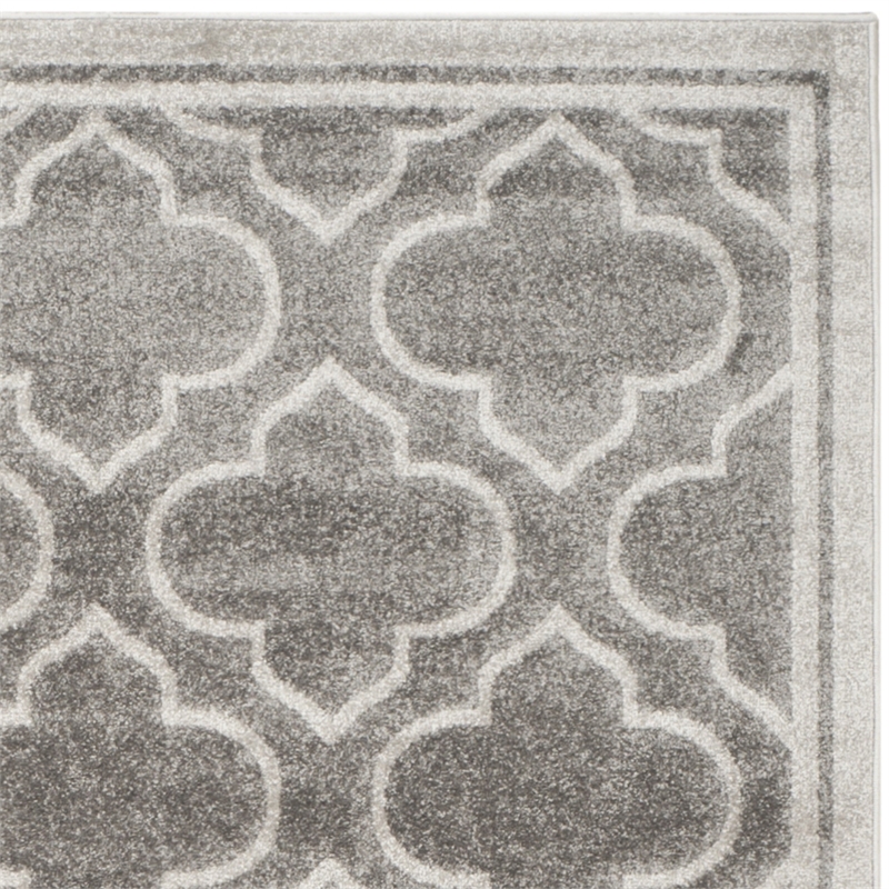 Safavieh Amherst Grey Indoor Outdoor Rug - 8' x 10'