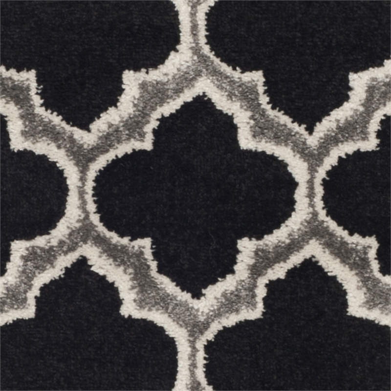 Safavieh Amherst Anthracite Indoor Outdoor Rug - Runner 2'3