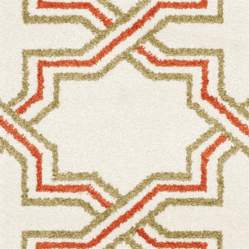 Safavieh Amherst Ivory Indoor Outdoor Rug - Runner 2'6