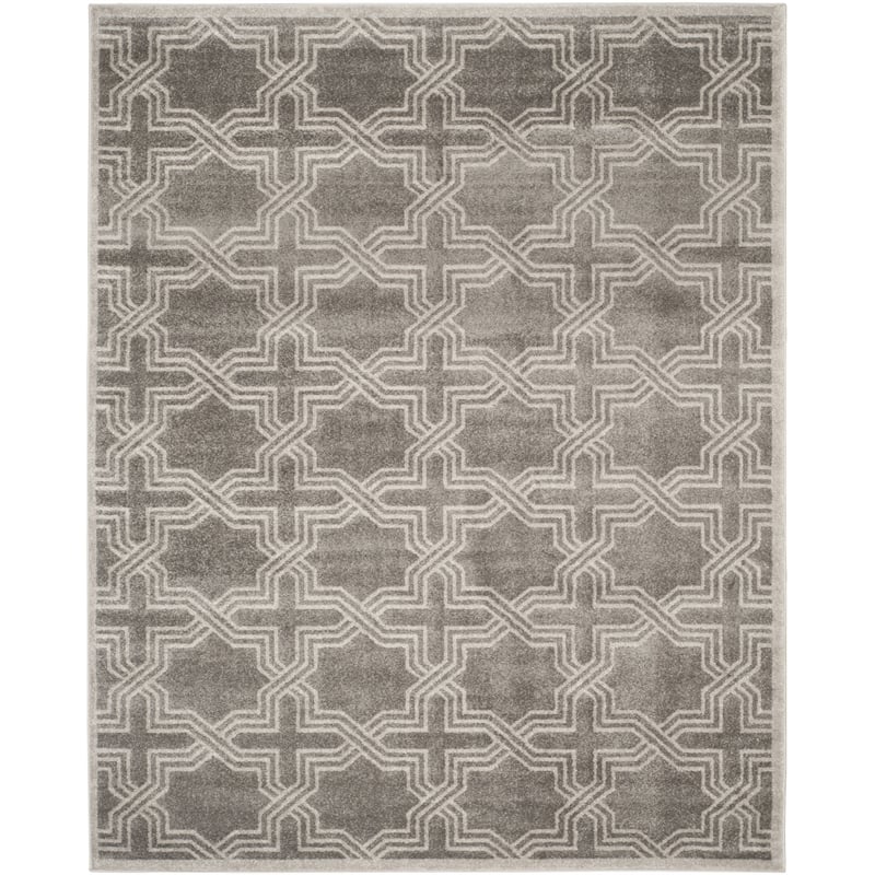 Safavieh Amherst Grey Indoor Outdoor Rug - 9' x 12'