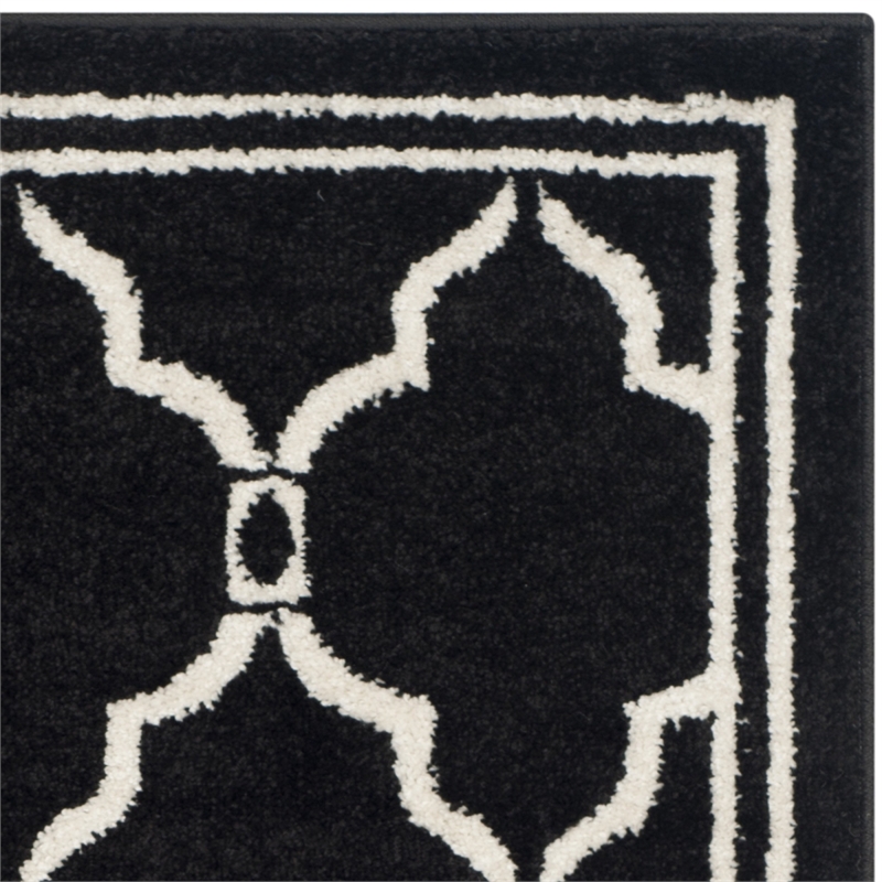Safavieh Amherst Anthracite Indoor Outdoor Rug - Runner 2'6