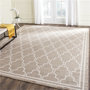 Safavieh Amherst Wheat Indoor Outdoor Rug - Square 7'