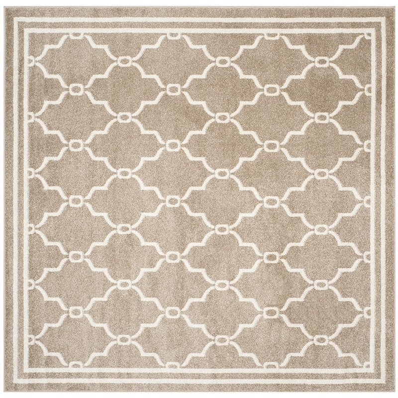 Safavieh Amherst Wheat Indoor Outdoor Rug - Square 7'