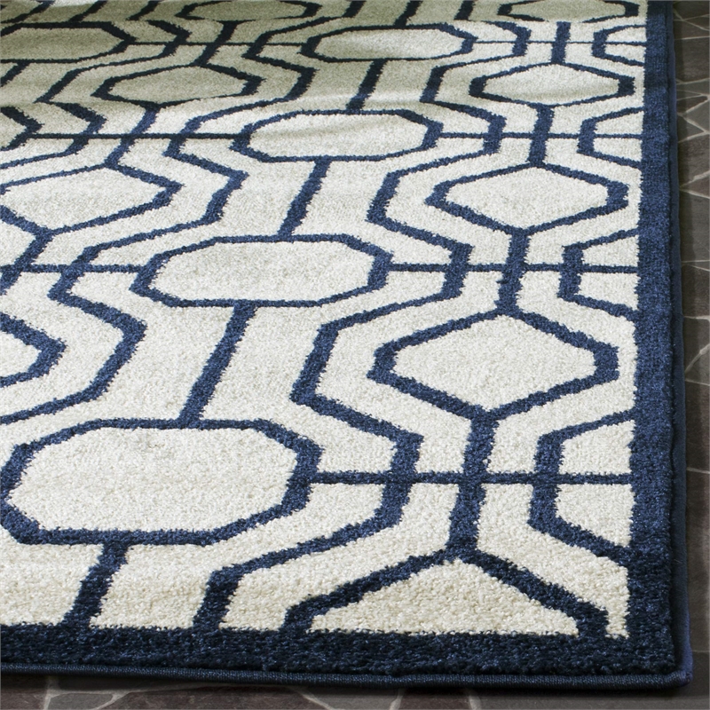 Safavieh Amherst Ivory Indoor Outdoor Rug - 5' x 8'