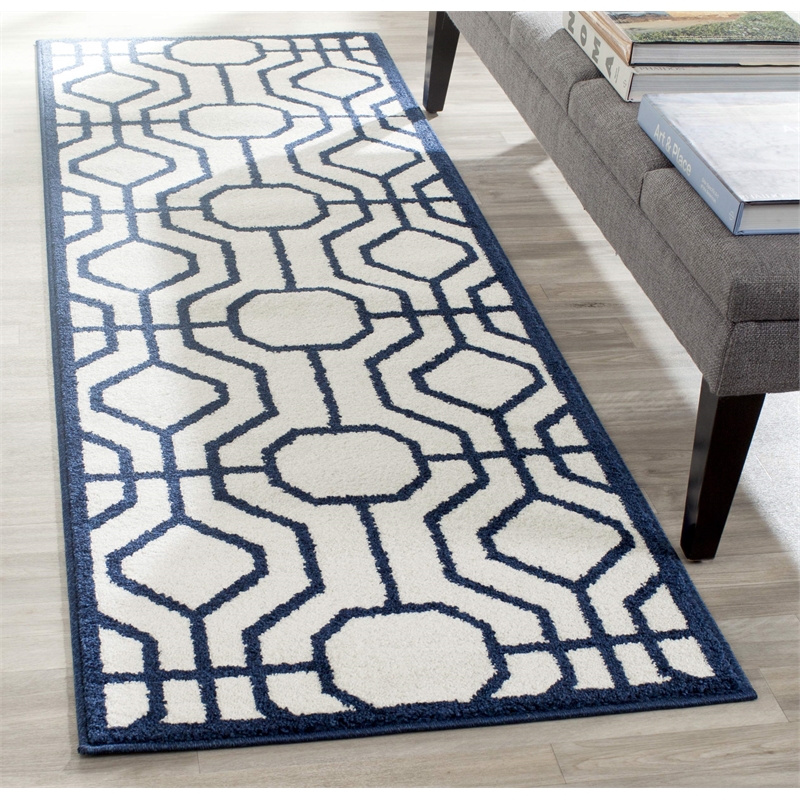 Safavieh Amherst Ivory Indoor Outdoor Rug - Runner 2'3