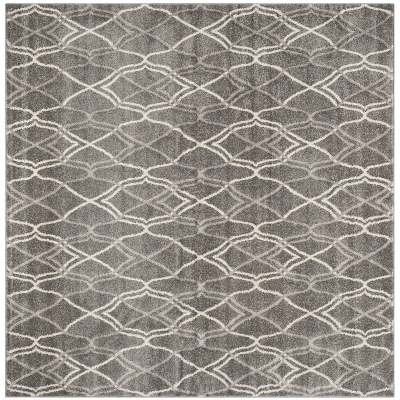 Safavieh Amherst Grey Indoor Outdoor Rug - Square 7'