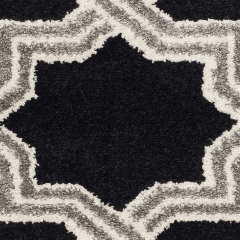 Safavieh Amherst Anthracite Indoor Outdoor Rug - Runner 2'6