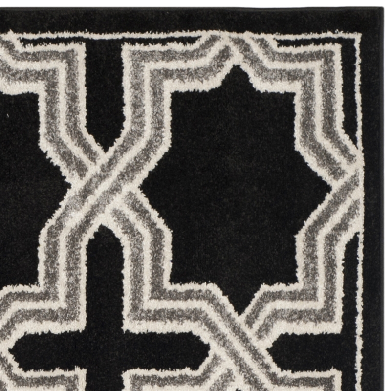 Safavieh Amherst Anthracite Indoor Outdoor Rug - Square 7'