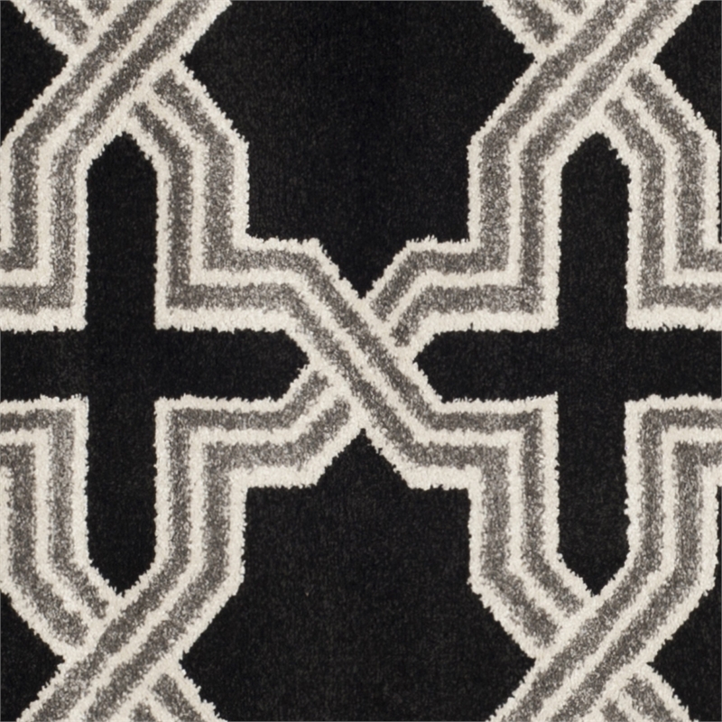 Safavieh Amherst Anthracite Indoor Outdoor Rug - Square 7'