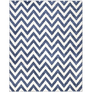 Safavieh Amherst Navy Indoor Outdoor Rug - 8' x 10'