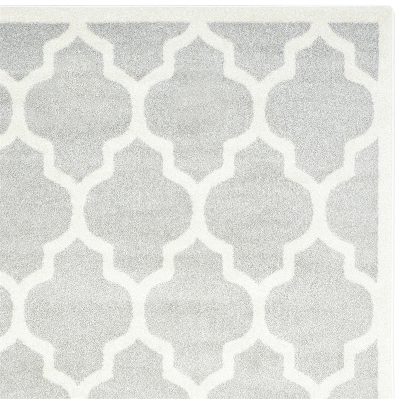 Safavieh Amherst Light Grey Indoor Outdoor Rug - 5' x 8'