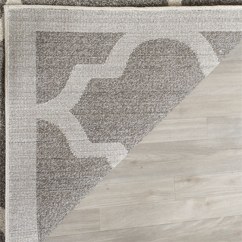 Safavieh Amherst Dark Grey Indoor Outdoor Rug - 8' x 10'