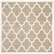 Safavieh Amherst Wheat Indoor Outdoor Rug - Square 7'