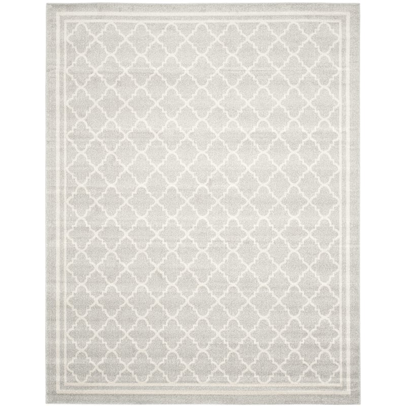 Safavieh Amherst Light Grey Indoor Outdoor Rug - 8' x 10'