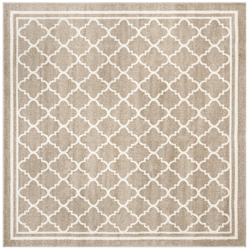 Safavieh Amherst Wheat Indoor Outdoor Rug - Square 7'