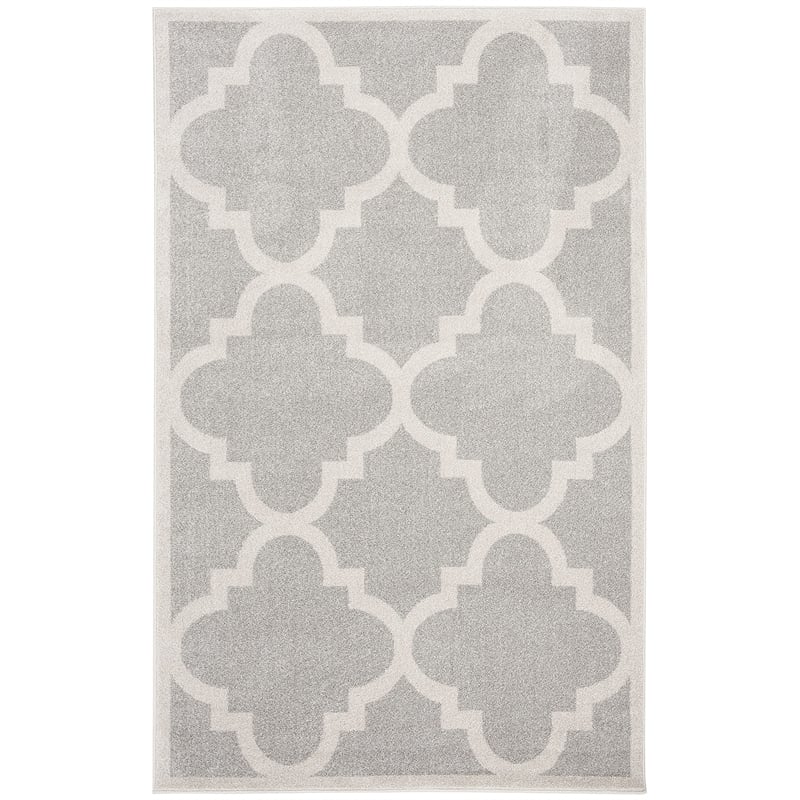 Safavieh Amherst Light Grey Indoor Outdoor Rug - 5' x 8'