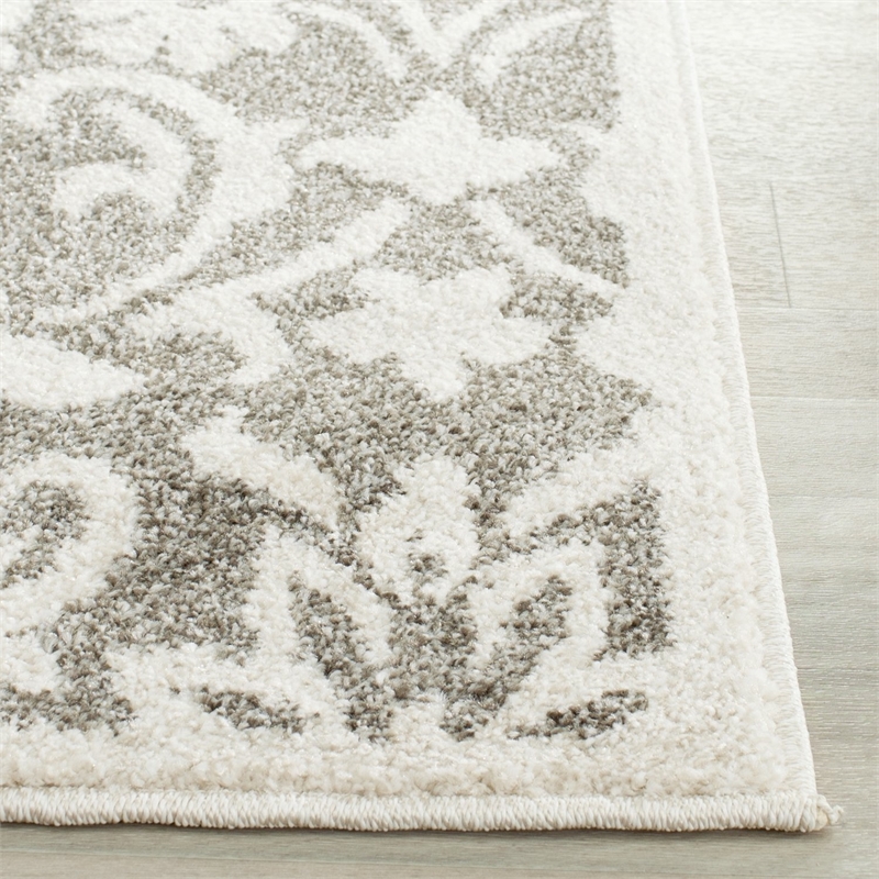 Safavieh Amherst Dark Grey Indoor Outdoor Rug - Runner 2'3